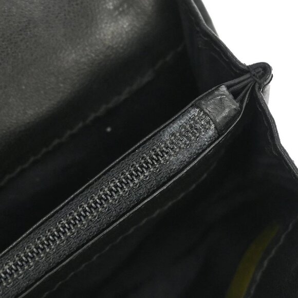 Chanel Black Lambskin Choco Bar Wallet 195981 - Picture 6 of 7